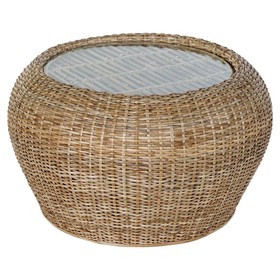 Sivupöytä DKD Home Decor 8424001825165 82 x 82 x 48 cm Kristalli Luonnollinen Alumiini