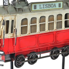 Wall mounted coat hanger DKD Home Decor Lisboa Metal Train Vintage 31 x 23 x 5 cm (2 Units)