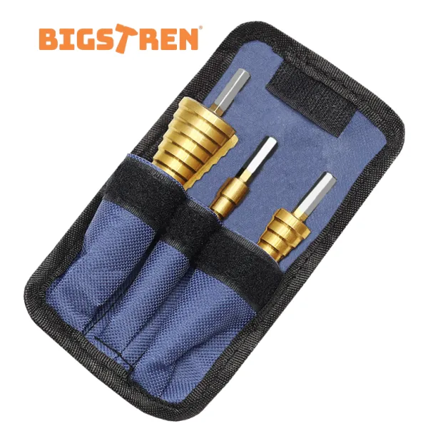 Set of conical drills - 3 pcs.