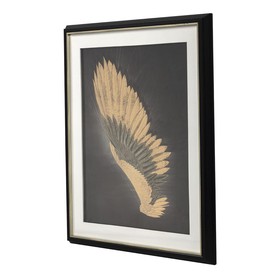 Maalaus DKD Home Decor Kristalli Puu MDF 63 x 3,5 x 53 cm