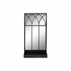 Spogulis Ar Montāžas Kronšteinu DKD Home Decor Melns Metāls spogulis 40 x 12 x 80 cm