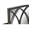 Spogulis Ar Montāžas Kronšteinu DKD Home Decor Melns Metāls spogulis 40 x 12 x 80 cm