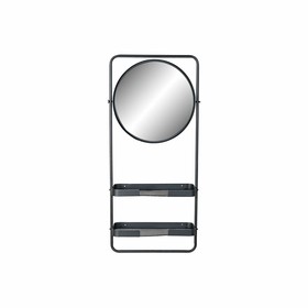 Seinäpeili DKD Home Decor Musta 55 x 20 x 120 cm