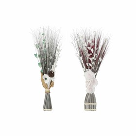 Ķekars DKD Home Decor Цветы Kokosriekstu šķiedra (2 pcs) (35 x 20 x 100 cm)
