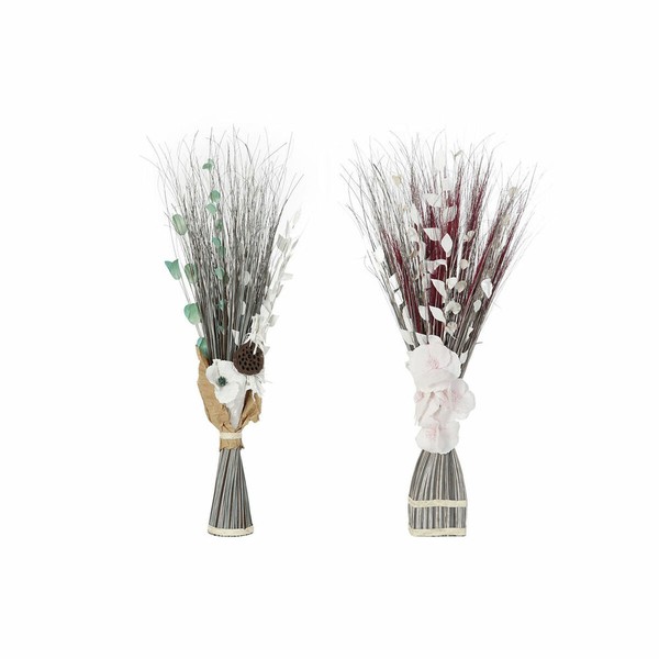 Krūva DKD Home Decor Gėlės Kokoso pluoštas (2 pcs) (35 x 20 x 100 cm)