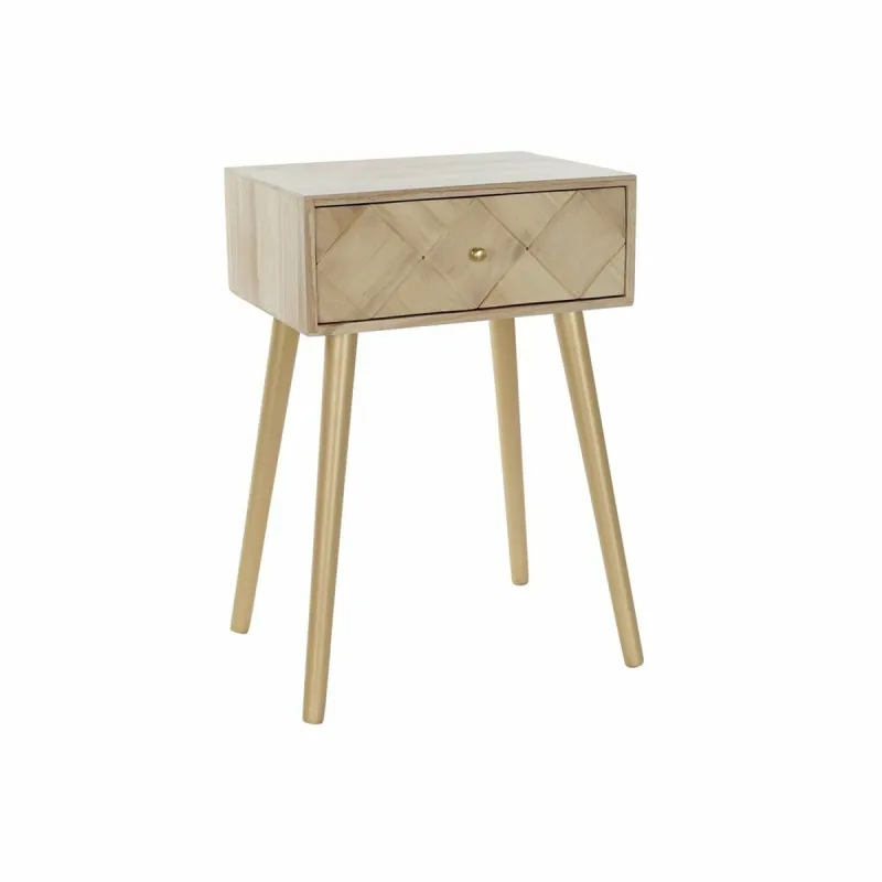 Naktsskapītis DKD Home Decor Metāls Ciedra (45 x 34 x 67 cm)