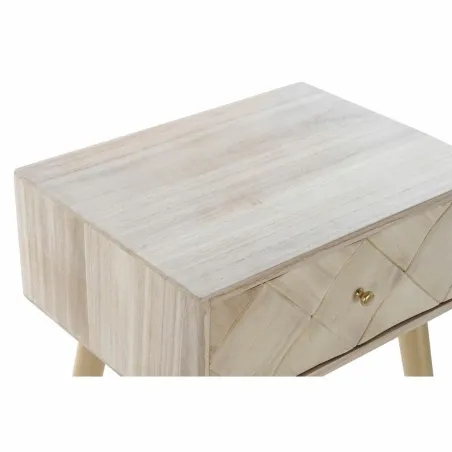 Yöpöytä DKD Home Decor Metalli Mäntypuu (45 x 34 x 67 cm)