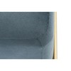 Банкетка DKD Home Decor   Поролон Синий Позолоченный Металл полиэстер Велюр Деревянный MDF (80 x 80 x 42 cm)