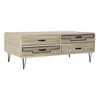 TV-kalusteet DKD Home Decor Metalli Paolownia wood (115 x 61 x 43 cm)