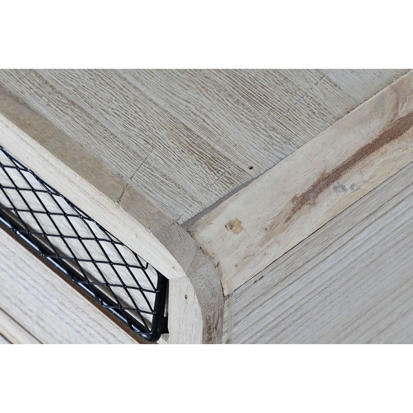 TV mēbeles DKD Home Decor Metāls Paulovnijas koks (115 x 61 x 43 cm)