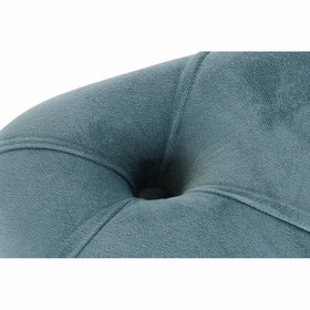 Taburetė DKD Home Decor   Mėlyna Poliesteris Aksomas Medžio MDF (88 x 53 x 48 cm)