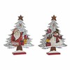 Joulukuusenpallo DKD Home Decor Puu (2 pcs) (33 x 6 x 39.5 cm)