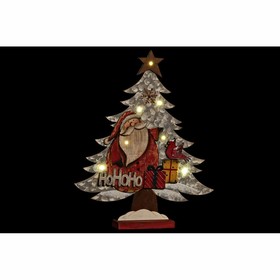 Новогоднее украшение DKD Home Decor Деревянный (2 pcs) (33 x 6 x 39.5 cm)