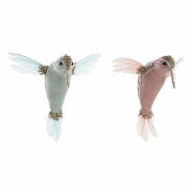 Dekoratīvās figūriņas DKD Home Decor Poliesters Foam (2 pcs) (19 x 10 x 18 cm)