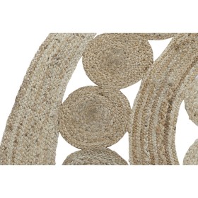 Kilimas DKD Home Decor Tropinis Džiutas (200 x 200 x 200 cm)