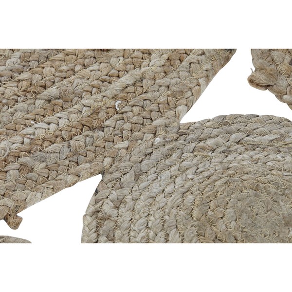 Paklājs DKD Home Decor Tropiskais Džuta (200 x 200 x 200 cm)