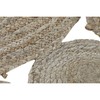 Kilimas DKD Home Decor Tropinis Džiutas (200 x 200 x 200 cm)