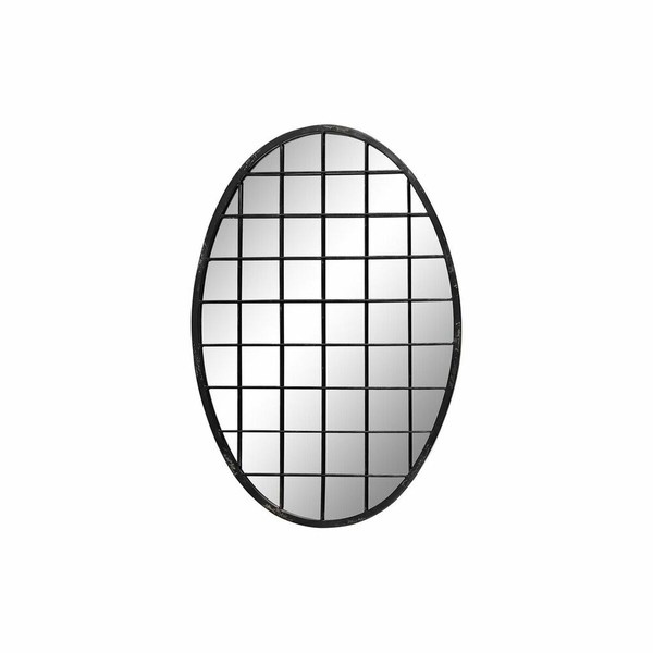Sieninis veidrodis DKD Home Decor Juoda 47,5 x 2,3 x 70 cm