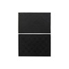 Durų kilimėlis DKD Home Decor Juoda Guma 2 vnt. (60 x 40 x 0,3 cm)