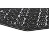 Durų kilimėlis DKD Home Decor Juoda Guma 2 vnt. (60 x 40 x 0,3 cm)