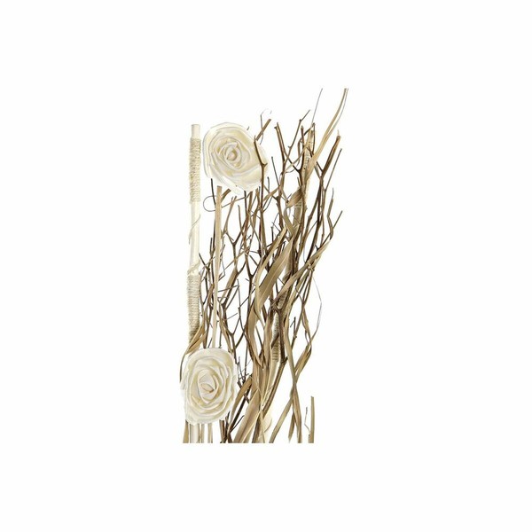 Bunch DKD Home Decor Pink Lilac White Dried flower (30 x 30 x 100 cm) (2 Units)