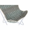 Puutarhasohva DKD Home Decor Sininen Valkoinen Vihreä Rauta 74 x 65 x 90 cm
