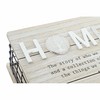 Dekoratīvs skapītis DKD Home Decor Melns Dabisks Metāls Koks MDF