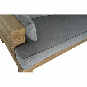 Sofa DKD Home Decor Pilka Natūralus Alpino 224 x 95 x 82 cm