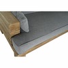 Dīvāns DKD Home Decor Pelēks Dabisks Alpino 224 x 95 x 82 cm