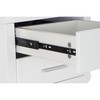 Письменный стол DKD Home Decor Белый Серебристый Металл Деревянный MDF 120 x 55 x 76 cm