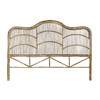 Galvūgalio lenta DKD Home Decor Balta Natūralus 178 x 4 x 128 cm