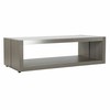Centrinis stalas DKD Home Decor Stiklas Aliuminis Ąžuolas Grūdintas stiklas (120 x 60 x 37,5 cm)