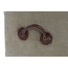 Footrest DKD Home Decor 46 x 40 x 40 cm Beige Brown Vintage