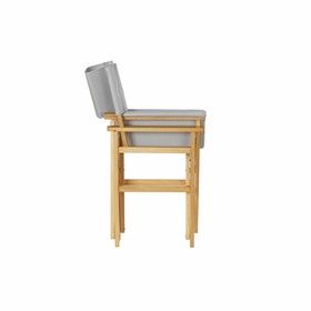 Садовое кресло DKD Home Decor Серый Натуральный Сосна 56 x 48 x 87 cm (56 x 48 x 87 cm)