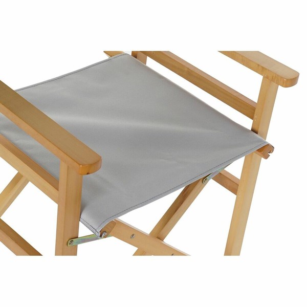 Sodo krėslas DKD Home Decor Pilka Natūralus Pušis 56 x 48 x 87 cm (56 x 48 x 87 cm)