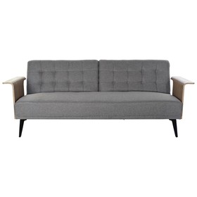 Sofa-lova DKD Home Decor Ruda Pilka Metalinis Miesto 203 x 87 x 81 cm