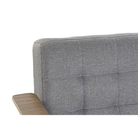 Sofa-lova DKD Home Decor Ruda Pilka Metalinis Miesto 203 x 87 x 81 cm