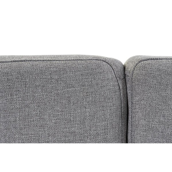 Vuodesohva DKD Home Decor Ruskea Harmaa Metalli Kaupunki 203 x 87 x 81 cm