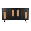 Indauja DKD Home Decor Juoda Rotangas Mango mediena 160 x 40 x 90 cm