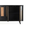 Indauja DKD Home Decor Juoda Rotangas Mango mediena 160 x 40 x 90 cm