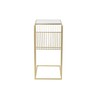 Žurnalų laikiklis DKD Home Decor Auksinis Metalinis Veidrodis 48 x 35 x 71 cm