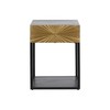 Ночной столик DKD Home Decor Позолоченный 35 x 40 x 55 cm Чёрный Металл Деревянный