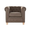 Fotelis DKD Home Decor 80 x 80 x 70 cm Medžio