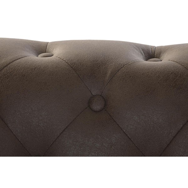 atzveltnes krēsls DKD Home Decor 80 x 80 x 70 cm Koks Tumši brūns