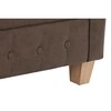 atzveltnes krēsls DKD Home Decor 80 x 80 x 70 cm Koks Tumši brūns