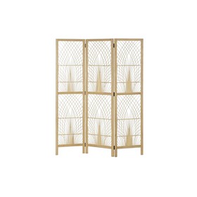 Sermi DKD Home Decor 136 x 2,5 x 180 cm Metalli Bambu 30 x 40 cm