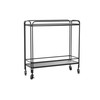 Hallipöytä DKD Home Decor Musta 80 x 28 x 80,5 cm