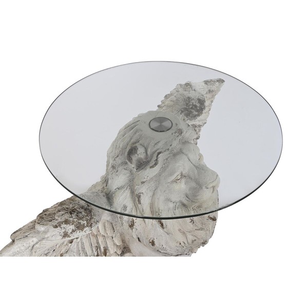 Sivupöytä DKD Home Decor Harmaa Kristalli Magnesium 96 x 52 x 62 cm