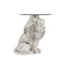 Šoninis staliukas DKD Home Decor Pilka Stiklas Magnis 96 x 52 x 62 cm