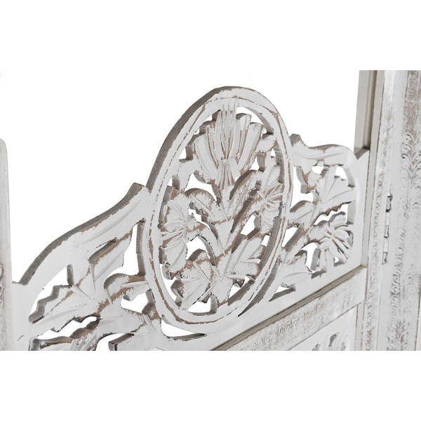 Sermi DKD Home Decor Valkoinen Mangopuu Puu MDF 150 x 2 x 180 cm